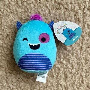 Squishmallow McDonald's Happy Meal Toy Rorty the Monster (2025)